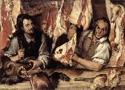 PASSEROTTI, Bartolomeo The Butcher's Shop a oil painting on canvas